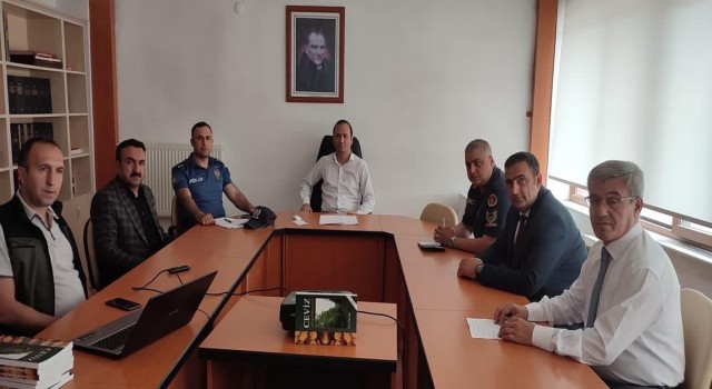 Akdağmadeninde Orman Yangınları ile Mücadele Komisyon Toplantısı yapıldı