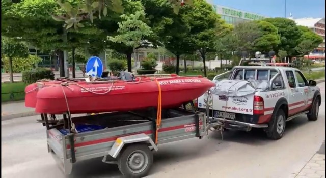 AKUT Eskişehir ekibi Kastamonudaki afet bölgesine hareket etti
