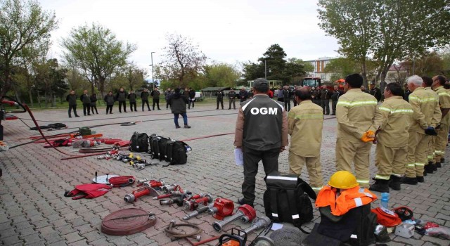 Alev savaşçıları göreve hazır