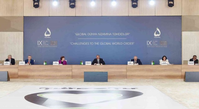 Aliyev: “Ermenistan tarafından Dağlık Karabağın statüsü hakkında sözler duymaya başladık