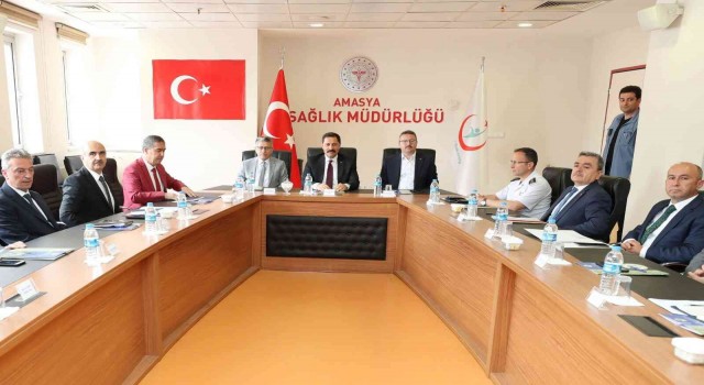 Amasyada bağımlılıkla mücadele faaliyetleri masaya yatırıldı