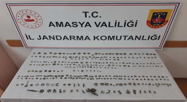 Amasyada operasyonda 347 tarihi eser ele geçirildi