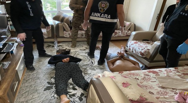 Ankara merkezli 8 ilde uyuşturucu çetelerine yönelik operasyon: 75 şüpheliye gözaltı kararı