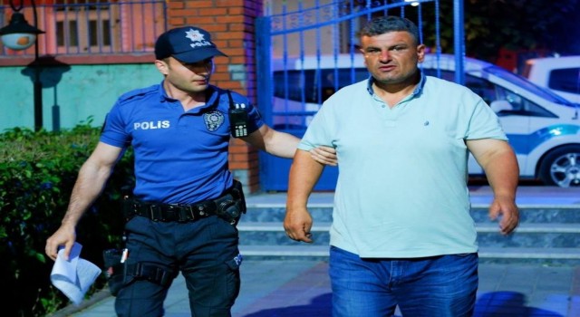 Annesini yakan cani evlat tutuklandı