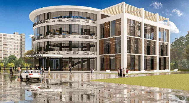 Antalyanın en büyük kütüphanesinin temeli Kepezde atıldı