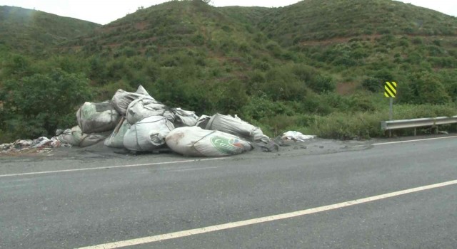 Arnavutköyde yol kenarına bırakılan madde paniğe neden oldu