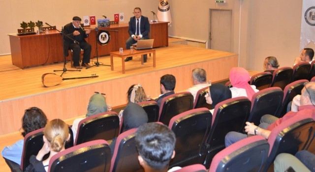 Aşık Yoksul Derviş DPÜye konuk oldu