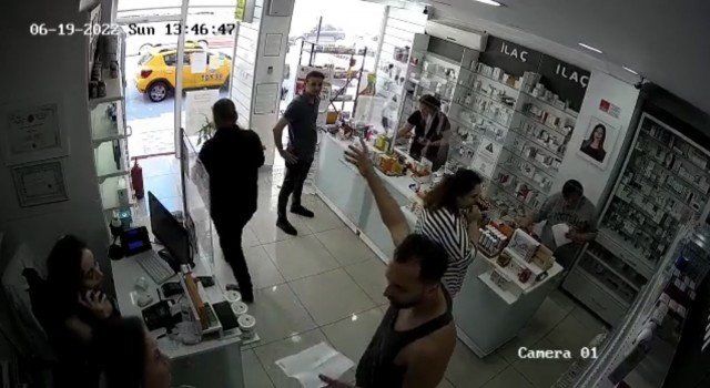 Ataşehirde eczane çalışanlarına saldırı