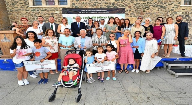 Atık pil toplama kampanyasında Çiğli rüzgarı