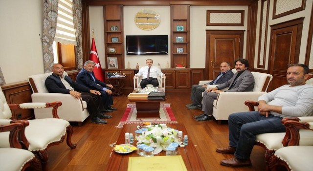 Atlı spor kulüp başkanları Vali Epcimle buluştu