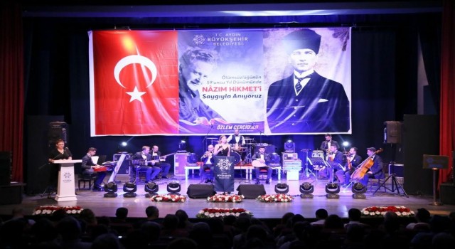 Aydın Büyükşehir Belediyesi Nazım Hikmeti andı
