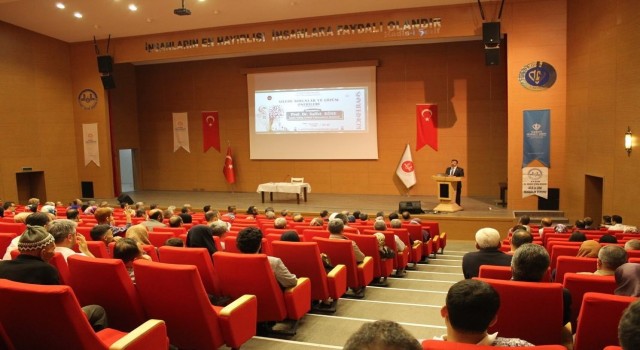 Aydında Ailede Sorunlar ve Çözüm Önerileri konferansı düzenlendi