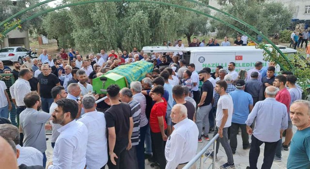 Aydında gölette boğulan gençler son yolculuklarına uğurlandı