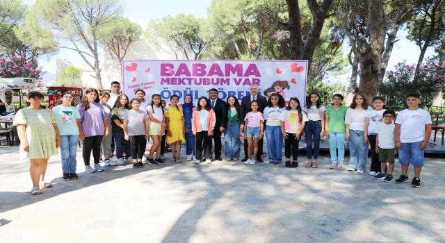 Babasına duygusunu en iyi anlatanlar ödüllendirildi
