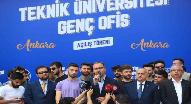 Bakan Kasapoğlu: “Genç Ofislerin sayısı 322ye ulaştı”