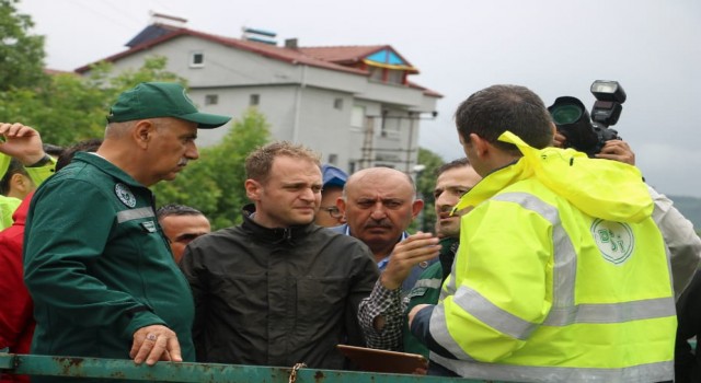 Bakan Kirişçi, Gökçebey ve Devrekte incelemelerde bulundu