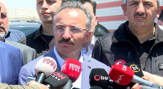 Bakan Yardımcısı Çataklı, Suriyedeki güvenli bölgelerde incelemelerde bulundu