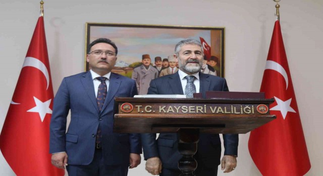 Bakanlar Nebati ve Akardan Kayseri Valiliğine ziyaret