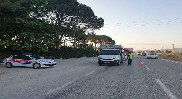 Balıkesirde 64 şahsa Huzur operasyonu