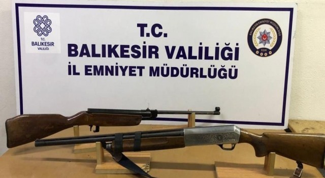 Balıkesirde polisten 164 şahsa huzur operasyonu