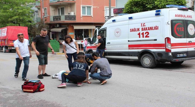 Bandırmada trafik kazası: 2 yaralı