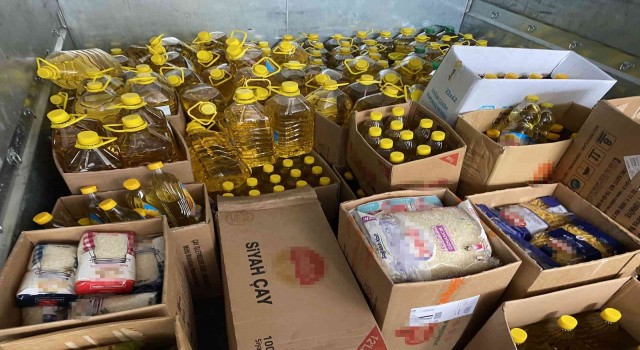 Bartında FETÖye ait depoda 20 ton gıda ve temizlik malzemesi ele geçirildi