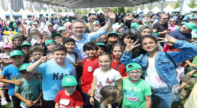 Başakşehirde çevre festivali büyük bir coşku ile kutlandı