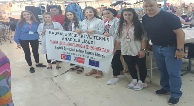 Başkaleli öğrenciler Romanyada staj yaptı