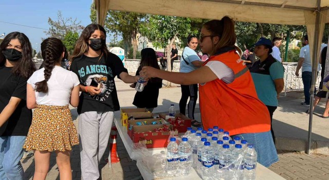 Başkan Atabay, Didimde sınava giren öğrencileri unutmadı