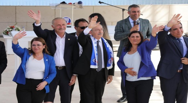 Başkan Atabaydan açılışa katılan Kılıçdaroğlu ve vatandaşlara teşekkür