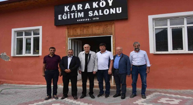 Başkan Bakkalcıoğlu Karaköyde düzenlenen yağmur duasına katıldı