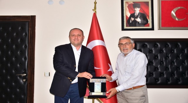Başkan Bozkurta teşekkür ziyareti