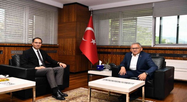 Başkan Büyükkılıç, İl Sağlık Müdürü Erşanı kabul etti