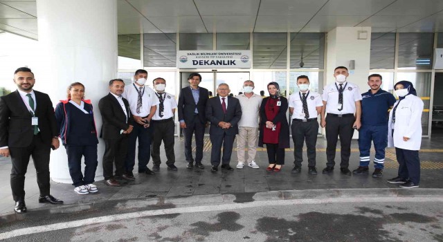Başkan Büyükkılıçtan Başhekim Koyuncuya hayırlı olsun ziyareti