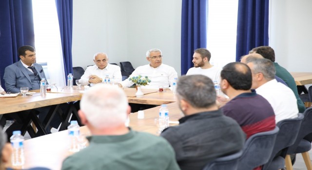 Başkan Güder, Akpınar esnaflarıyla buluştu