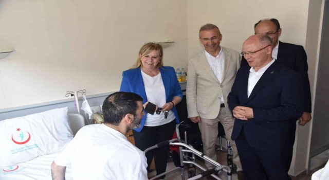 Başkan Gürkandan anlamlı ziyaret