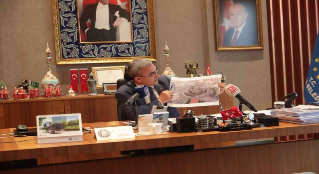 Başkan Işık: Meydan projesi 29 Ekim Cumhuriyet Bayramına yetişecek
