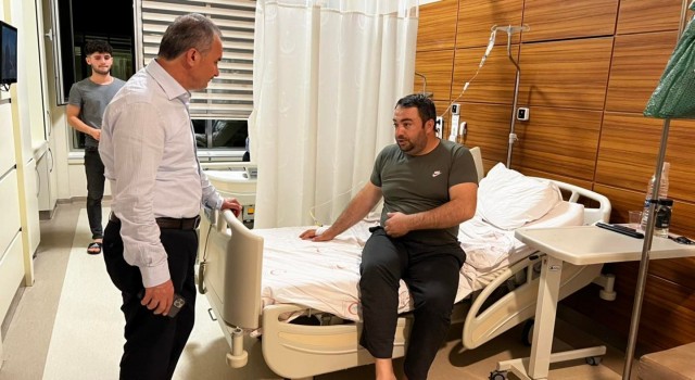 Başkan Kılınçtan hastalara moral