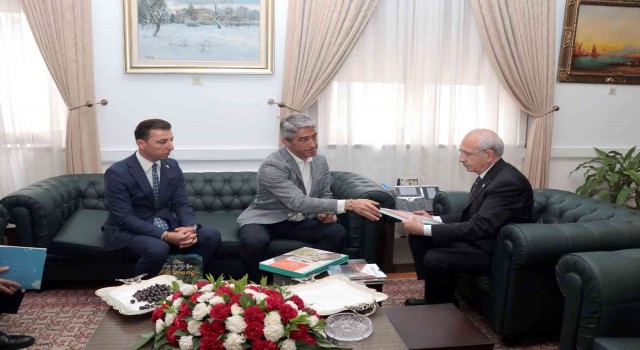 Başkan Oktay, Kılıçdaroğluna yangın raporu sundu