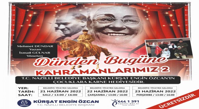 Başkan Özcandan öğrencilere karne hediyesi