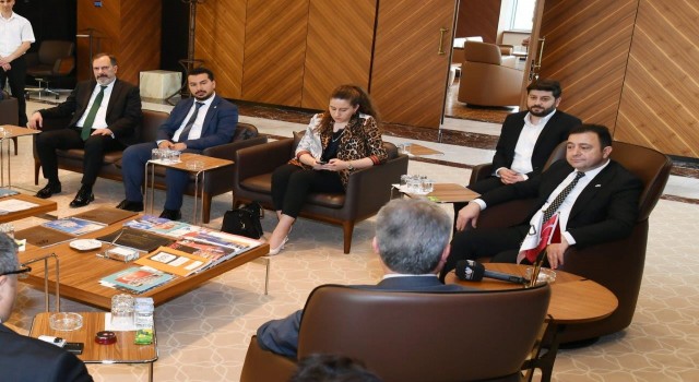 Başkan Palancıoğlu, Başkan Yalçını ziyaret etti