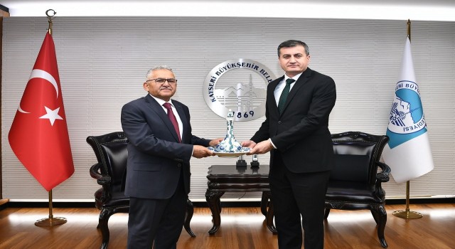 Başsavcı Akından Başkan Büyükkılıça veda ziyareti