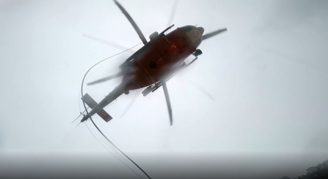 Batı Karadenizde yaşanan selde 11 kişi helikopterle tahliye edildi