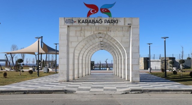 Batmanda 15 bin metrekarelik “Karabağ parkı” açılışa hazır