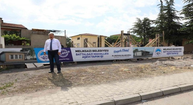 Battalgazideki Aşevi İnşaatı hızla tamamlanıyor