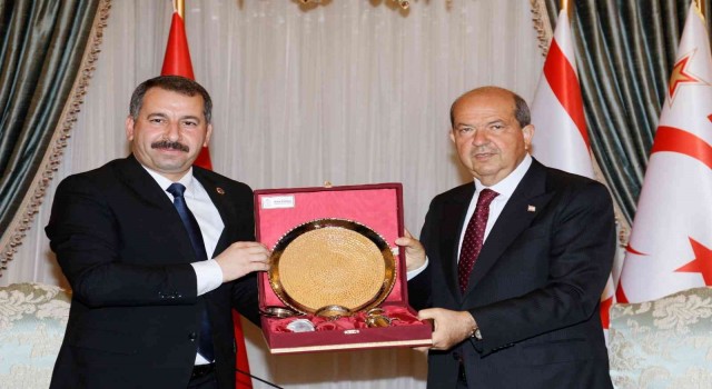 Baydilliden KKTC Cumhurbaşkanı Tatara ziyaret