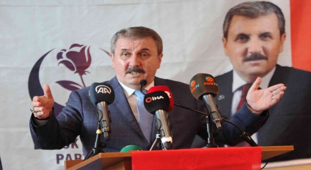 BBP Genel Başkanı Destici: “Masadaki her liderin kafasında farklı isim var”