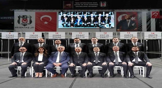 Beşiktaş yönetim kurulunda görev dağılımı yapıldı