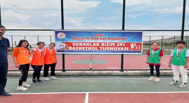 Besnide Sokaklar Bizim 3x3 Basketbol Turnuvası düzenlendi