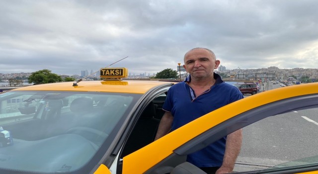 Beyoğlunda trafik magandası dehşet saçtı